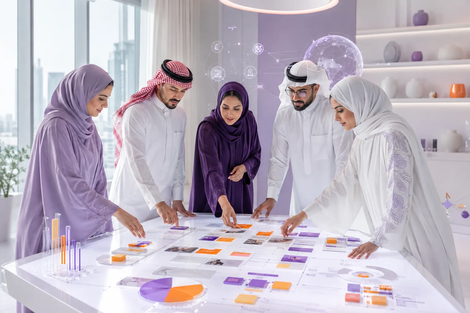 فريق سعودي يخطط لحملة تسويقية